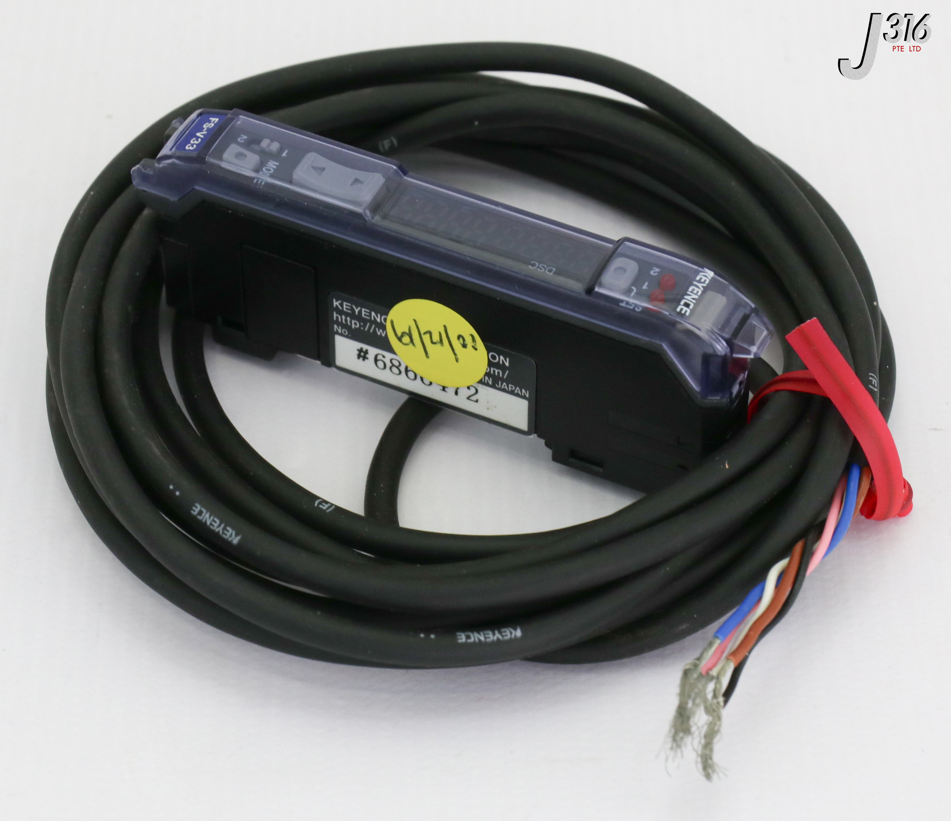 専用③ 16478 KEYENCE DIGITAL FIBER OPTIC AMPLIFIER SENSOR, 12-24V DC FS